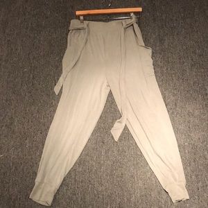 Aerie green harem style pants